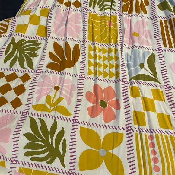 Floral Patchwork Maxi Dress - Picture 2 of 4